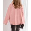 imageBTFBM Oversized Cardigan Sweaters for Women Trendy Fall Fashion 2025 Button Down Long Sleeve Chunky Knit CardigansPink