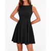 imageBTFBM Summer Dresses for Women 2026 Elegant Classy Formal A Line Sleeveless Party Cocktail Mini Dress Fashion ClothingBlack
