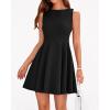 imageBTFBM Summer Dresses for Women 2026 Elegant Classy Formal A Line Sleeveless Party Cocktail Mini Dress Fashion ClothingBlack
