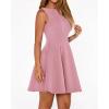 imageBTFBM Summer Dresses for Women 2026 Elegant Classy Formal A Line Sleeveless Party Cocktail Mini Dress Fashion ClothingPink