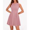 imageBTFBM Summer Dresses for Women 2026 Elegant Classy Formal A Line Sleeveless Party Cocktail Mini Dress Fashion ClothingPink