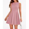imageBTFBM Summer Dresses for Women 2026 Elegant Classy Formal A Line Sleeveless Party Cocktail Mini Dress Fashion ClothingPink