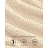 imageBTFBM Sweater Vest Women 2026 Spring Summer Sleeveless V Neck Sparkle Knit Basic Loose Fit Tank Tops Vacation OutfitsBeige