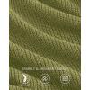 imageBTFBM Sweater Vest Women 2026 Spring Summer Sleeveless V Neck Sparkle Knit Basic Loose Fit Tank Tops Vacation OutfitsGreen