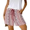 Print Red Brown