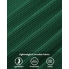 image:imageBTFBM Palazzo Pants for Women 2026 Summer Clothes Pockets High Waist Casual Ribbed Knit Flowy Spring Wide Leg TrousersGreen