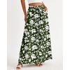 image:imageBTFBM Wide Leg Palazzo Pants for Women 2026 Summer Spring Casual High Waisted Flowy Trousers Boho Beach Vacation OutfitsPrint Army Green White