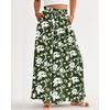 image:imageBTFBM Wide Leg Palazzo Pants for Women 2026 Summer Spring Casual High Waisted Flowy Trousers Boho Beach Vacation OutfitsPrint Army Green White