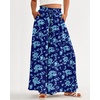 image:imageBTFBM Wide Leg Palazzo Pants for Women 2026 Summer Spring Casual High Waisted Flowy Trousers Boho Beach Vacation OutfitsPrint Dark Blue