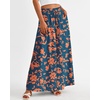 image:imageBTFBM Wide Leg Palazzo Pants for Women 2026 Summer Spring Casual High Waisted Flowy Trousers Boho Beach Vacation OutfitsPrint Dark Blue Orange