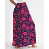 image:imageBTFBM Wide Leg Palazzo Pants for Women 2026 Summer Spring Casual High Waisted Flowy Trousers Boho Beach Vacation OutfitsPrint Navy Rose Red