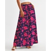 image:imageBTFBM Wide Leg Palazzo Pants for Women 2026 Summer Spring Casual High Waisted Flowy Trousers Boho Beach Vacation OutfitsPrint Navy Rose Red