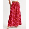 image:imageBTFBM Wide Leg Palazzo Pants for Women 2026 Summer Spring Casual High Waisted Flowy Trousers Boho Beach Vacation OutfitsPrint Red