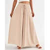 image:imageBTFBM Wide Leg Palazzo Pants for Women 2026 Summer Spring Casual High Waisted Flowy Trousers Boho Beach Vacation OutfitsSolid Beige