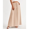 image:imageBTFBM Wide Leg Palazzo Pants for Women 2026 Summer Spring Casual High Waisted Flowy Trousers Boho Beach Vacation OutfitsSolid Beige