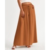 image:imageBTFBM Wide Leg Palazzo Pants for Women 2026 Summer Spring Casual High Waisted Flowy Trousers Boho Beach Vacation OutfitsSolid Brown