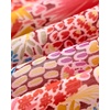 image:imageBTFBM Blouses for Women Dressy Casual Floral Summer Boho Tops V Neck Lightweight Long Sleeve Shirts Spring Clothes 2026Multicolor Red