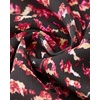 image:imageBTFBM Blouses for Women Dressy Casual Floral Summer Boho Tops V Neck Lightweight Long Sleeve Shirts Spring Clothes 2026Print Red Black