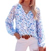 Floral Dark Blue