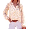 Floral Print Apricot