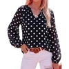 Polka Dot Black White