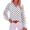 Polka Dot White Black
