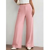 image:imageBTFBM Womens Dress Pants 2026 Fall Wide Leg High Waisted Palazzo Pants Business Casual Work Trousers Slacks PocketsPink