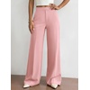 image:imageBTFBM Womens Dress Pants 2026 Fall Wide Leg High Waisted Palazzo Pants Business Casual Work Trousers Slacks PocketsPink