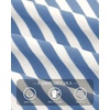 image:imageBTFBM Long Sleeve Shirts for Women Turtleneck Striped Shirt Lightweight Basic Thermal Underwear Tops 2026 Fall FashionLight Blue White