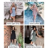 image:imageBTFBM Summer Dresses for Women 2026 Spring Clothes Sleeveless Crewneck Beach Vacation Outfits Mini Flowy Sun DressSolid Rose Red