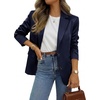 image:imageBTFBM Satin Long Sleeve Blazers for Women 2026  Work Office Suit Jackets with PocketsBusiness Casual OutfitsFall WinterNavy Blue