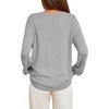 image:imageBTFBM Womens Long Sleeve Sweaters Crew Neck Basic Tops  Business Casual TopLightweight Knit Pullover SweaterBasic Travel OutfitsLadies ShirtsFall Fashion Winter Layer ClothesGrey