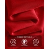 image:imageBTFBM Womens Long Sleeve Sweaters Crew Neck Basic Tops  Business Casual TopLightweight Knit Pullover SweaterBasic Travel OutfitsLadies ShirtsFall Fashion Winter Layer ClothesRed