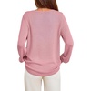image:imageBTFBM Womens Long Sleeve Sweaters Crew Neck Basic Tops  Business Casual TopLightweight Knit Pullover SweaterBasic Travel OutfitsLadies ShirtsFall Fashion Winter Layer ClothesPink