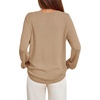 image:imageBTFBM Womens Long Sleeve Sweaters Crew Neck Basic Tops  Business Casual TopLightweight Knit Pullover SweaterBasic Travel OutfitsLadies ShirtsFall Fashion Winter Layer ClothesKhaki