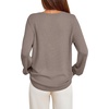 image:imageBTFBM Womens Long Sleeve Sweaters Crew Neck Basic Tops  Business Casual TopLightweight Knit Pullover SweaterBasic Travel OutfitsLadies ShirtsFall Fashion Winter Layer ClothesApricot Khaki