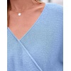 image:imageBTFBM Wrap Cross Ribbed Knit Cropped Sweaters for Women 2026  V Neck Cozy Sweater With Safe SnapLong Sleeve Fall Clothes Winter ClothingHoliday Outfits Christmas Thanksgiving HalloweenLight Blue