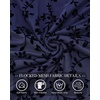 image:imageBTFBM Womens Floral Mesh Maxi Skirts Long Tulle Skirt  Flowy A Line High Waist SkirtsVelvetLike FlowersFlocked MeshDoubleLayered SkirtGoing Out OutfitsEarly Fall FashionNavy Blue