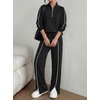 image:imageBTFBM 2 Piece Sets for Women Lounge Set Fall Outfits 2026Black