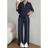 image:imageBTFBM 2 Piece Sets for Women Lounge Set Fall Outfits 2026Navy