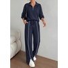image:imageBTFBM 2 Piece Sets for Women Lounge Set Fall Outfits 2026Navy