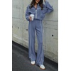 image:imageBTFBM Fall Outfits For Women 2026 Lounge Sets Airport OutfitsGrey Blue