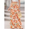 image:imageBTFBM Floral Summer Wide Leg Pants Woman 2026Beige
