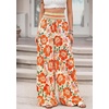 image:imageBTFBM Floral Summer Wide Leg Pants Woman 2026Beige