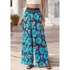 image:imageBTFBM Floral Summer Wide Leg Pants Woman 2026Black