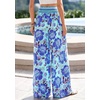 image:imageBTFBM Floral Summer Wide Leg Pants Woman 2026Blue