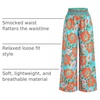 image:imageBTFBM Floral Summer Wide Leg Pants Woman 2026Green