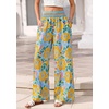 image:imageBTFBM Floral Summer Wide Leg Pants Woman 2026Light Blue