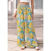 image:imageBTFBM Floral Summer Wide Leg Pants Woman 2026Light Blue