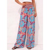 image:imageBTFBM Floral Summer Wide Leg Pants Woman 2026Orange